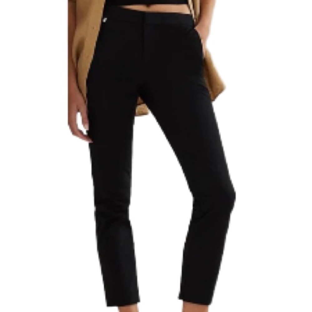 Lauren Ralph Lauren Velvet Pants Black Size 4 Petite NWT